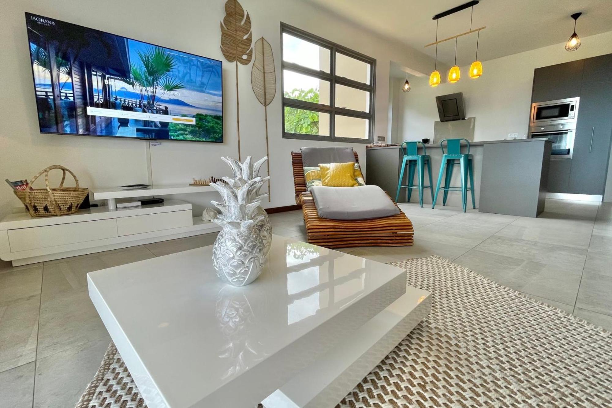 Manuia Luxury Apartment - Tahiti Punaauia -Wi-Fi Netflix Pool & Gym Exteriér fotografie